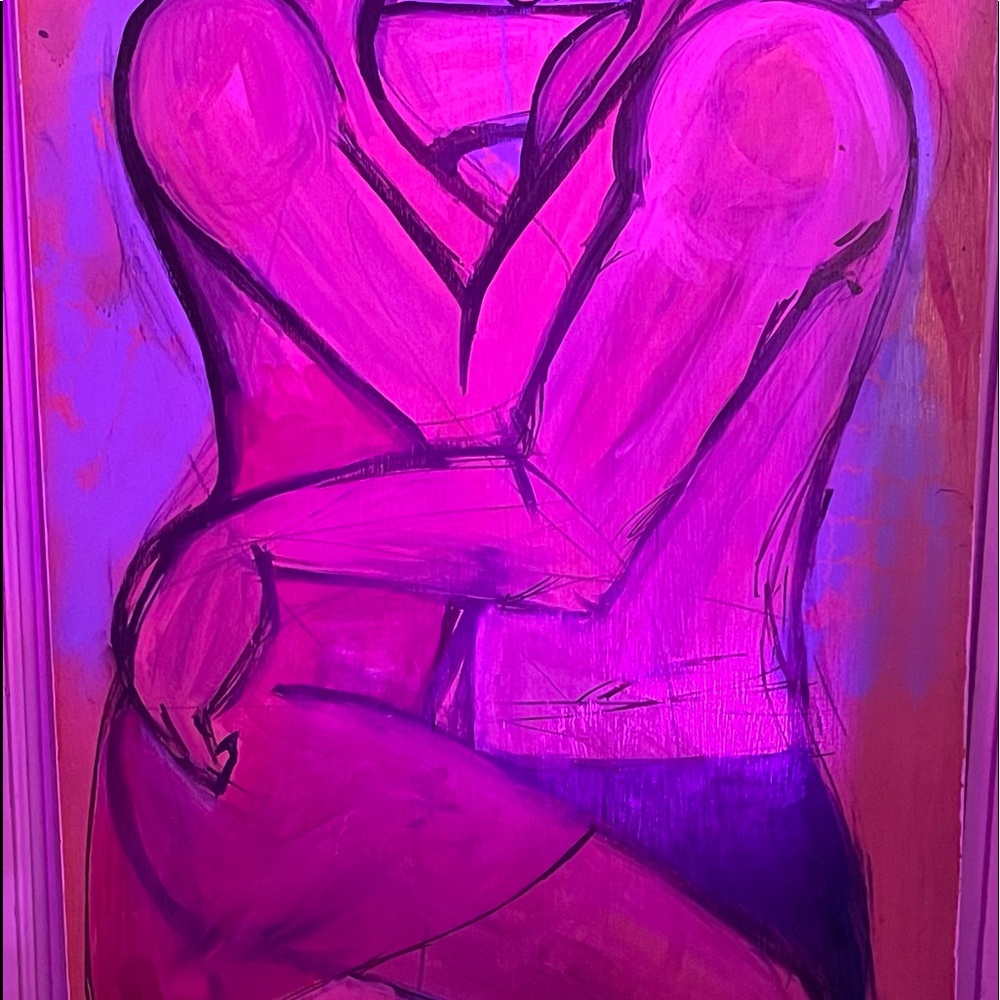 $69.00 OBO For “L’Amour Jeune”  original art